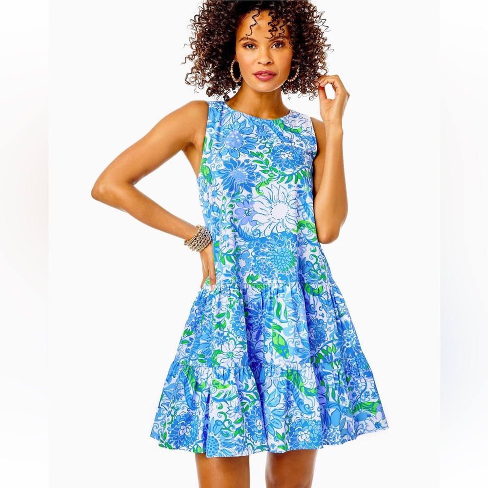 Lilly Pulitzer TRINA DRESS
“Frenchie blue suns out”🔥